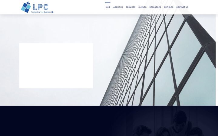 Screenshot of lpcadvisors.com