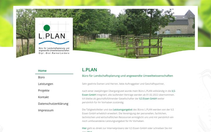 Screenshot of lplan.eu
