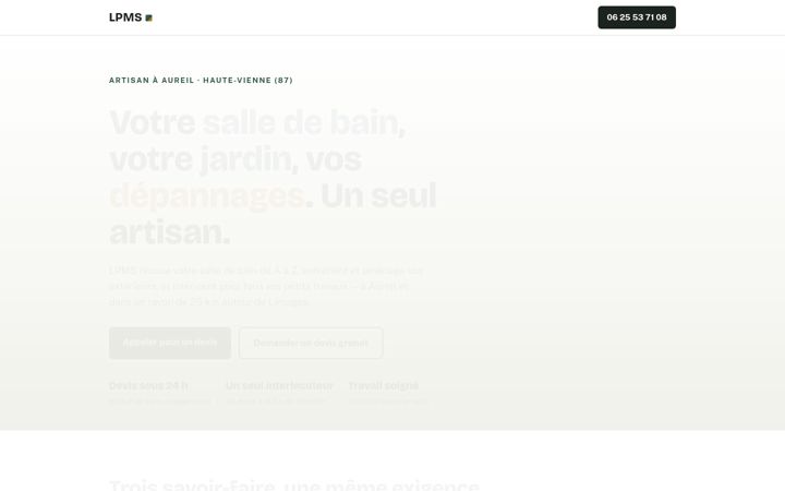 Screenshot of lpms.fr