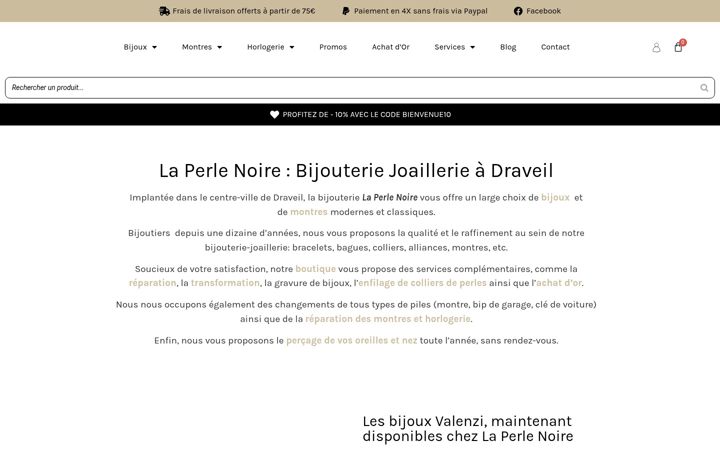 Screenshot of lpnbijoux.com