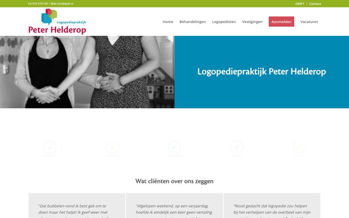 Screenshot of lpph.nl