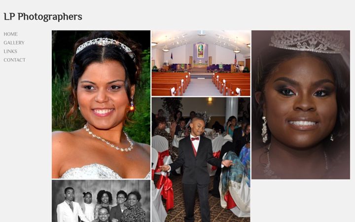 Screenshot of lpphotographers.com
