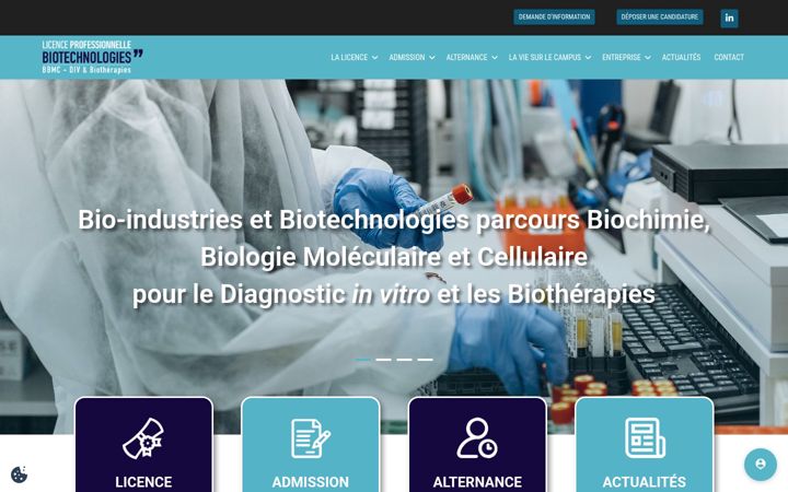 Screenshot of lpro-bbmc-div-biotherapies.fr