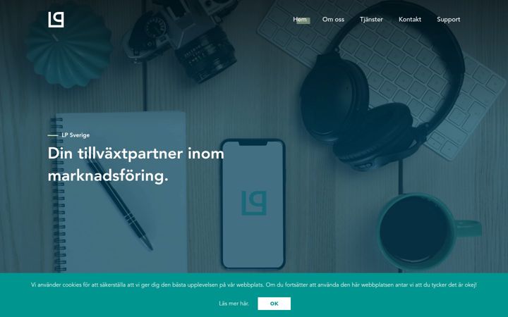 Screenshot of lpsverige.se