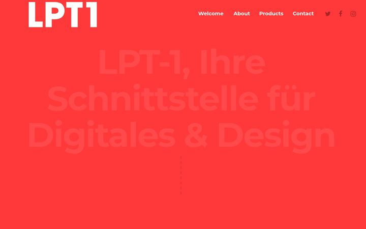 Screenshot of lpt1.ch