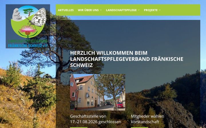 Screenshot of lpv-fraenkische-schweiz.de