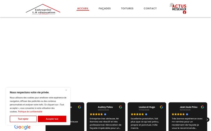 Screenshot of lr-renovation.fr