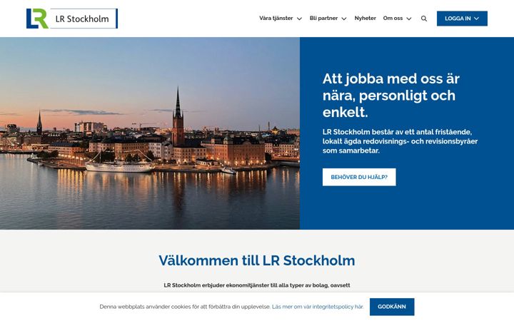 Screenshot of lr-stockholm.se