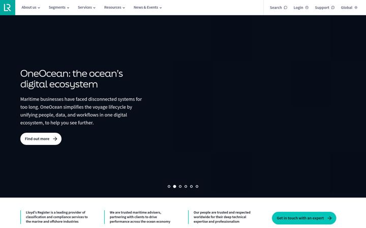 Screenshot ta' lr.org
