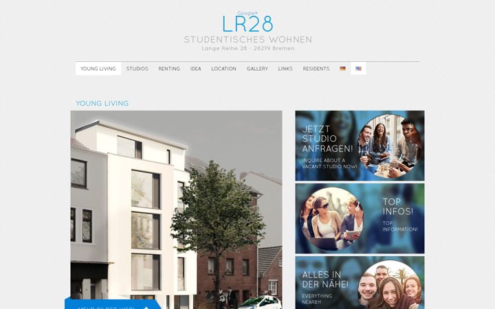 Screenshot of lr28-bremen.de