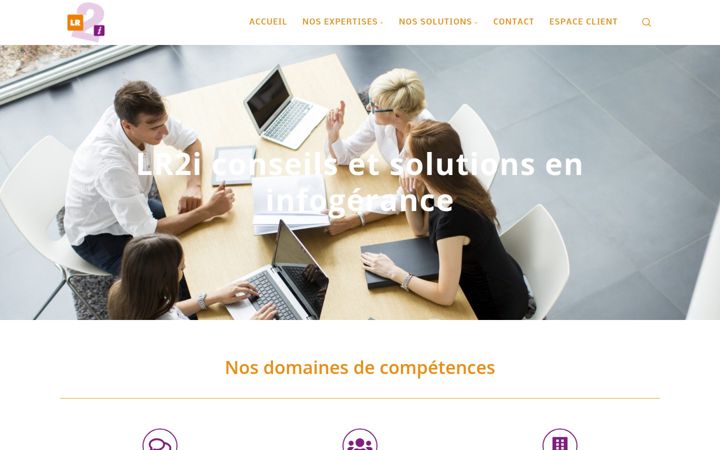 Screenshot of lr2i.fr