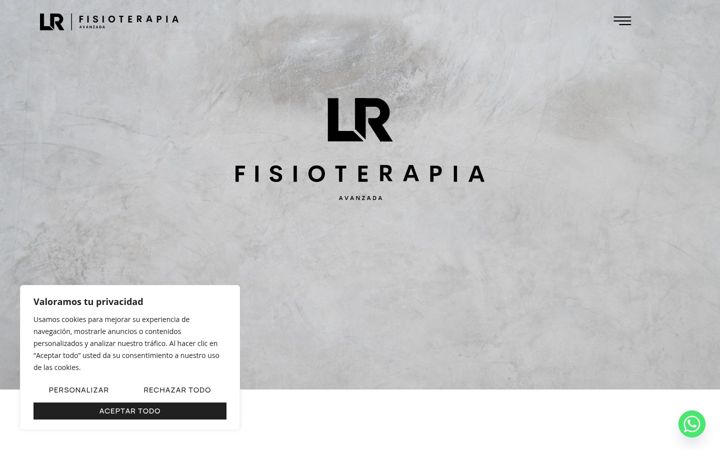 Screenshot of lrfisioterapia.es