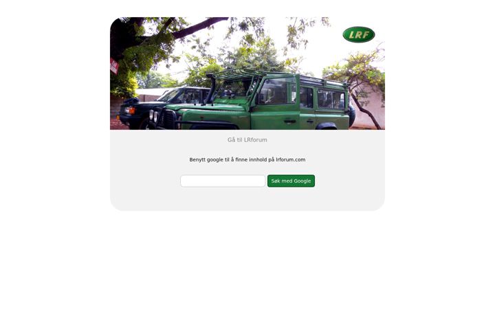 Screenshot of lrforum.com