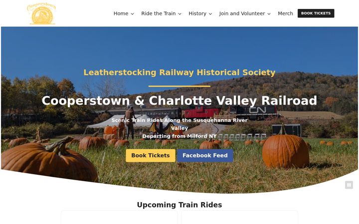 Screenshot of lrhs.com