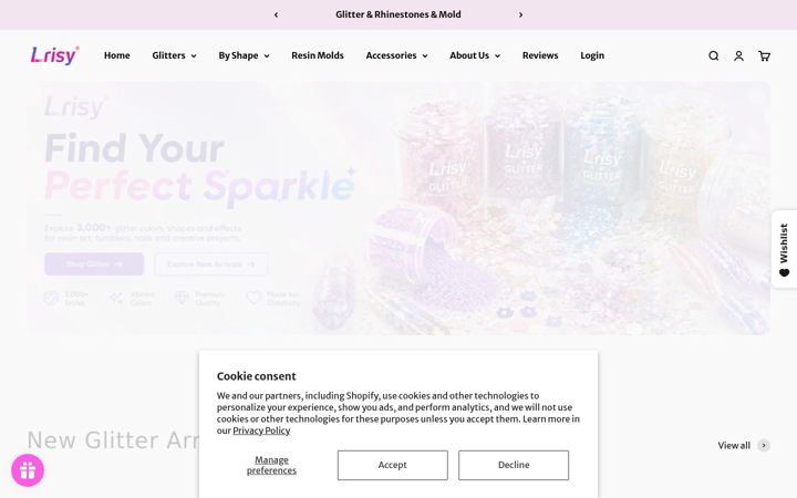 Screenshot of lrisy.com