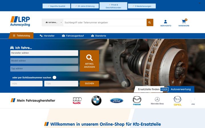 Screenshot of lrp24.de
