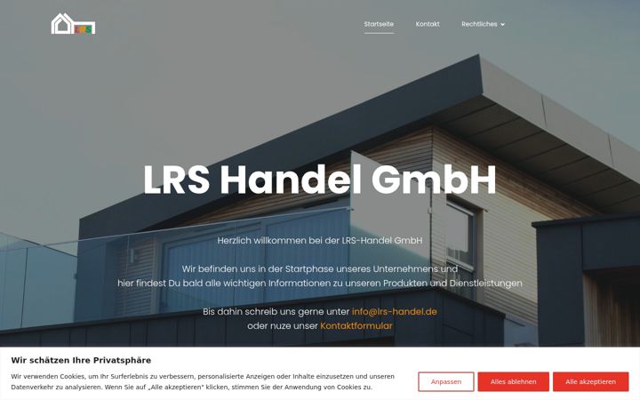 Screenshot of lrs-handel.de