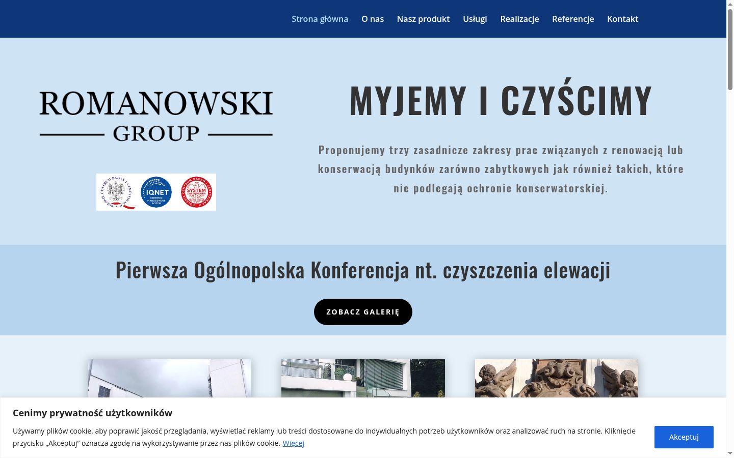 Képernyőkép a bármilyen interakció előtt megjelenő hozzájárulási bannerről