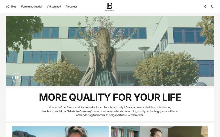 Screenshot of lrworld.com