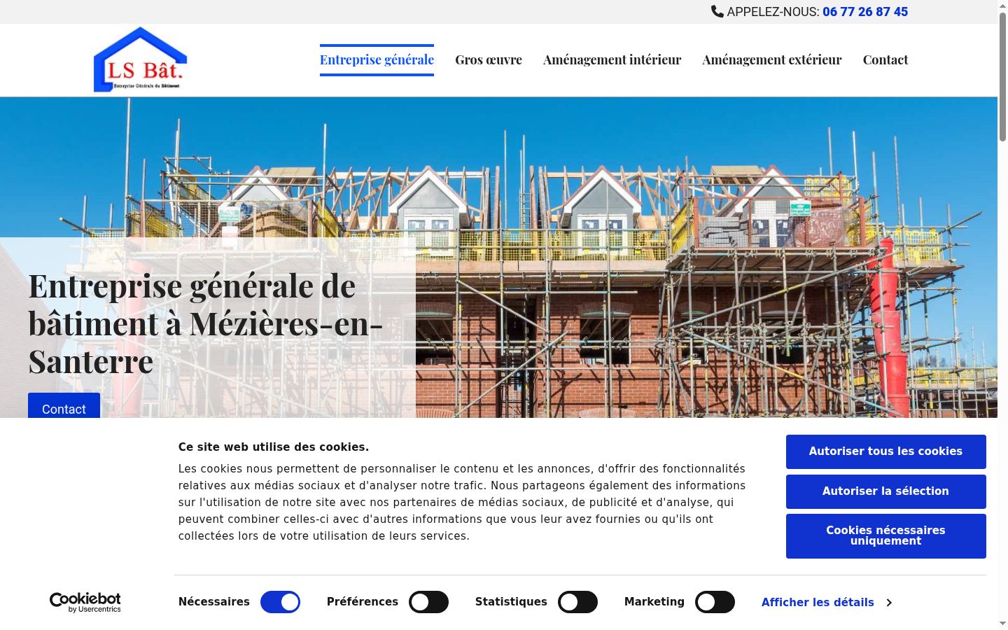 Screenshot tal-banner tal-kunsens muri qabel kwalunkwe interazzjoni