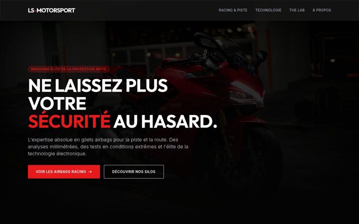 Screenshot of ls-motorsport.fr