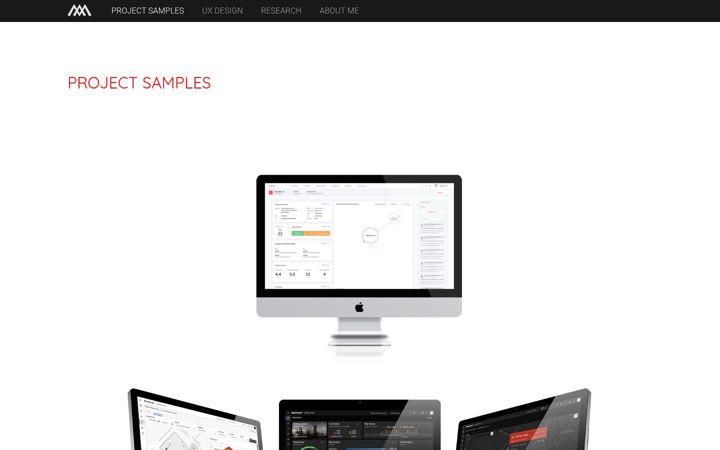 Screenshot of lsantamaria.net