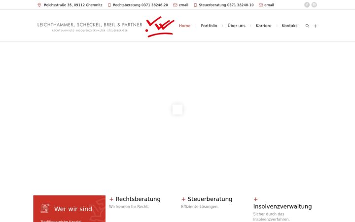 Screenshot of lsb-partner.de
