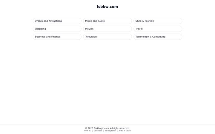 Screenshot of lsbkw.com