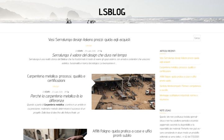 Screenshot of lsblog.it
