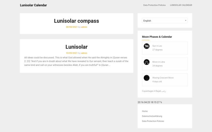 Screenshot of lsc.2ix.de