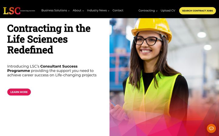 Screenshot of lscconnect.com