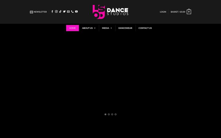 Screenshot of lschoolofdance.co.uk