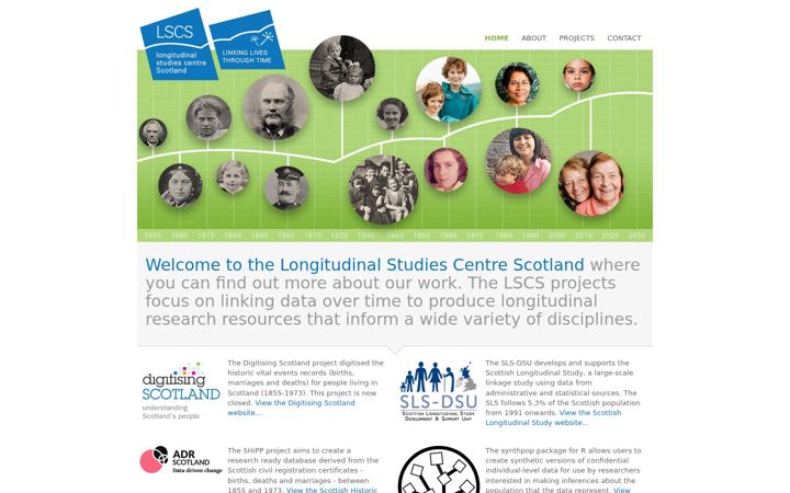 Screenshot of lscs.ac.uk