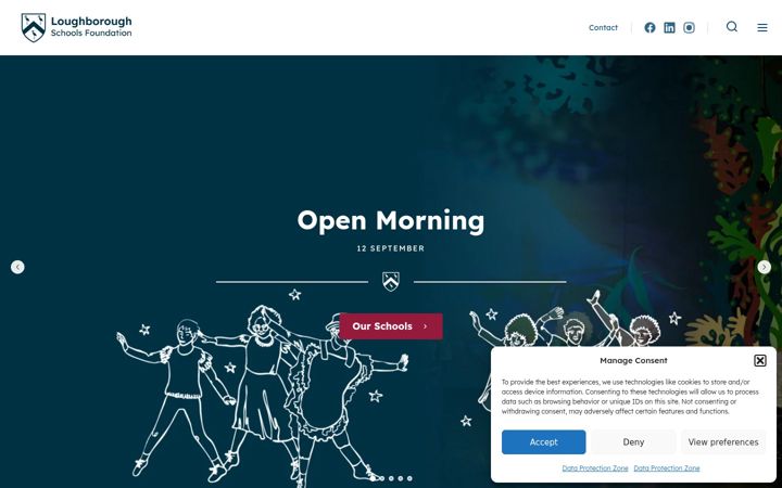 Screenshot of lsf.org
