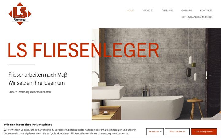 Screenshot of lsfliesenleger.de