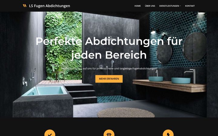 Screenshot of lsfugen.ch