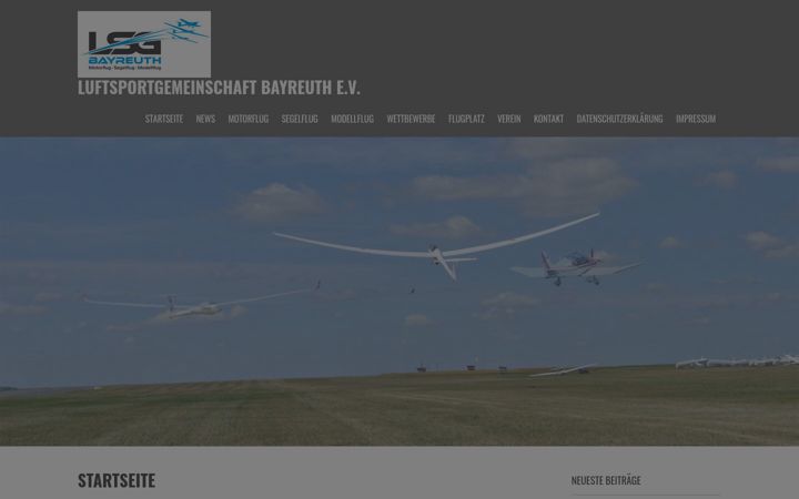 Screenshot of lsg-bayreuth.de