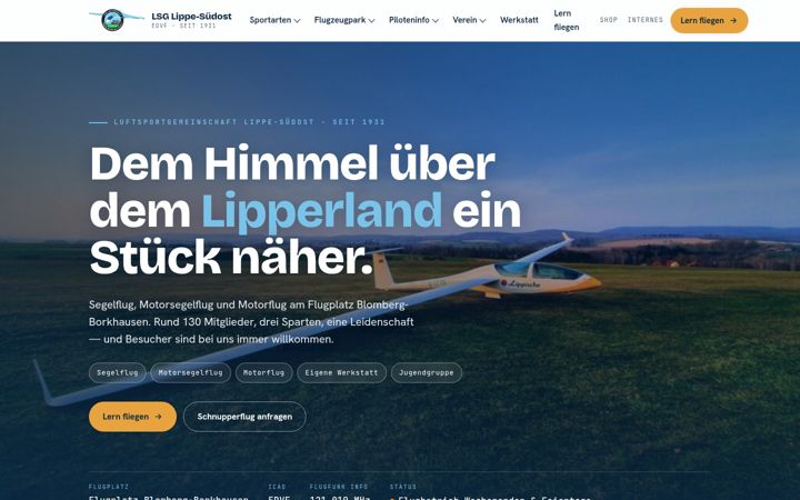 Screenshot of lsg-lippe.de