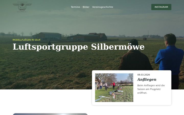 Screenshot of lsg-silbermoewe.de