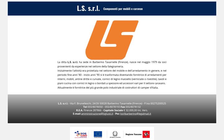 Screenshot of lsgiusti.it