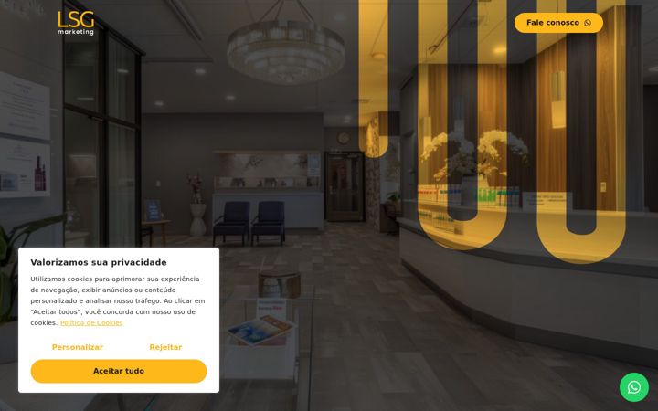 Screenshot of lsgmarketing.com.br