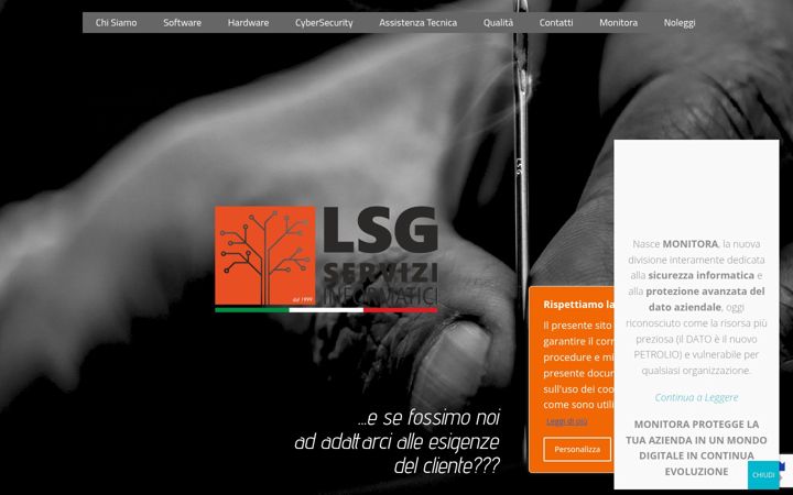 Screenshot of lsgoffice.it