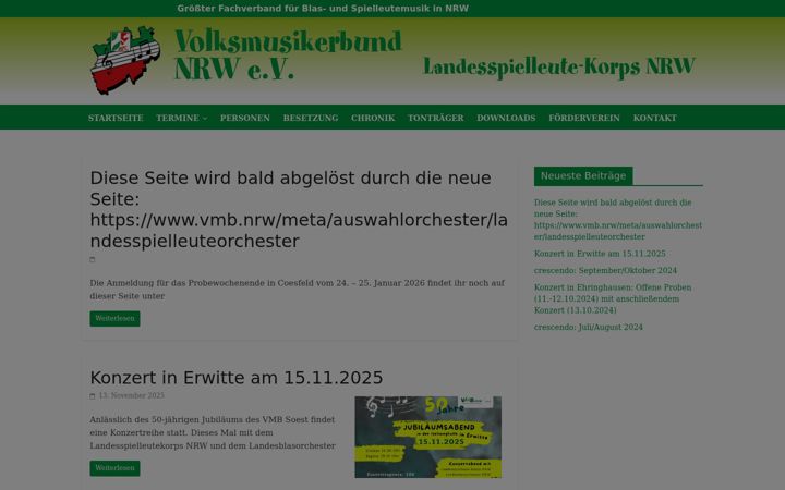 Screenshot of lsk-nrw.de