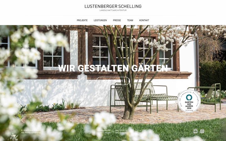 Screenshot of lsla.ch