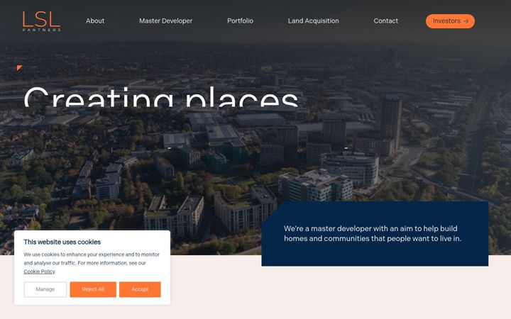 Screenshot of lslpartners.co.uk