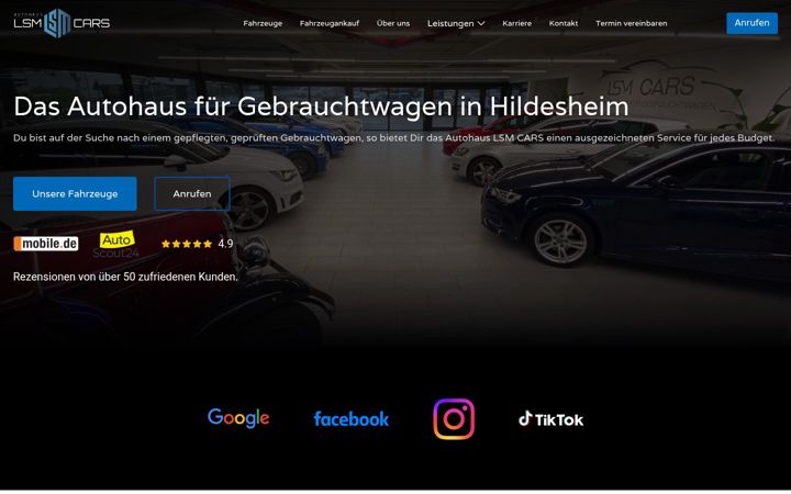 Screenshot of lsm-cars.de