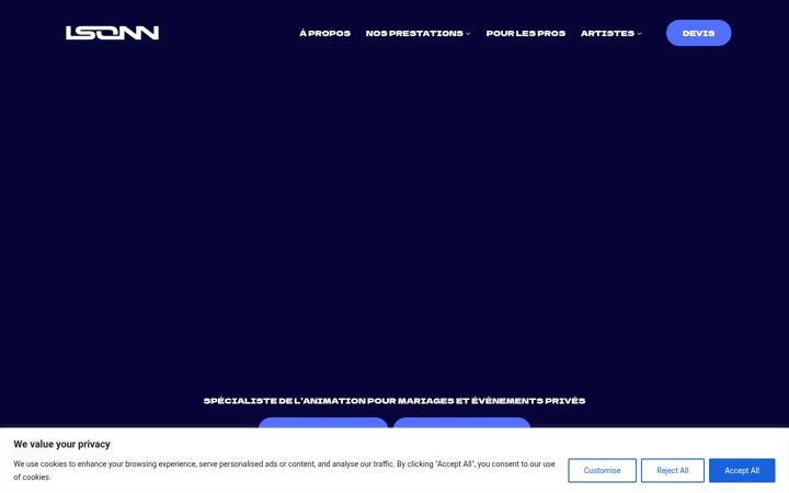 Screenshot of lsonn.fr