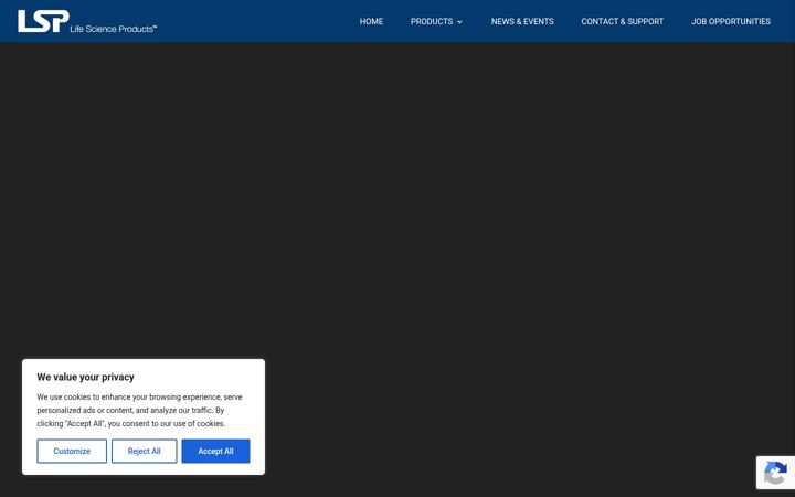 Screenshot of lspinc.com