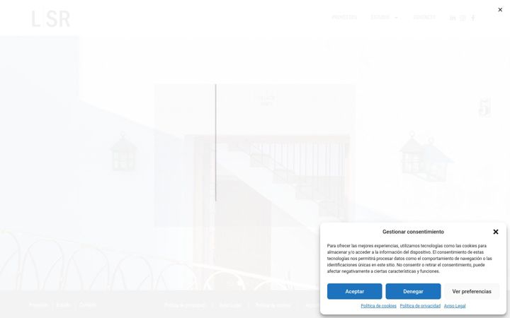 Screenshot of lsrarquitectura.com