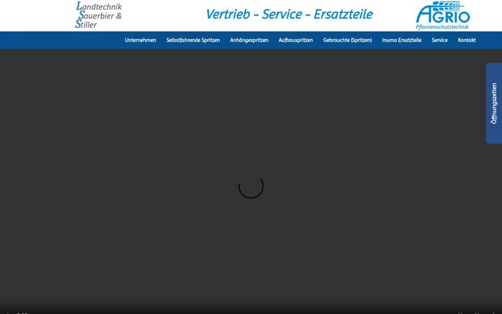 Screenshot of lss-agrio.de